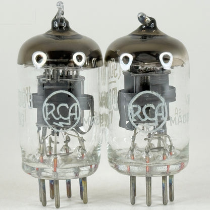 Tested Matched Pair 1945 RCA JRC 9003 Tubes & Boxes VIE Mil Spec VT-203 (c)