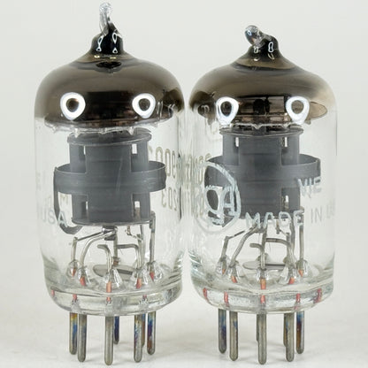 Tested Matched Pair 1945 RCA JRC 9003 Tubes & Boxes VIE Mil Spec VT-203 (c)