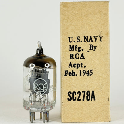 (1) Tested 1945 RCA JRC 9003 Tube VT-203 and Box Date Code VIE Pentode Tube (e)