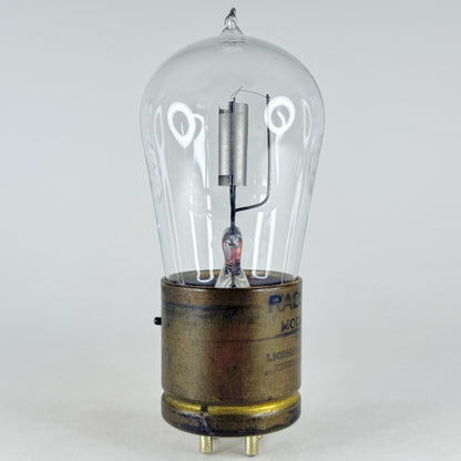 (1) Display Only 1920s RCA GE UV 200 Tube Tipped Glass Display Only Type 00 Tube