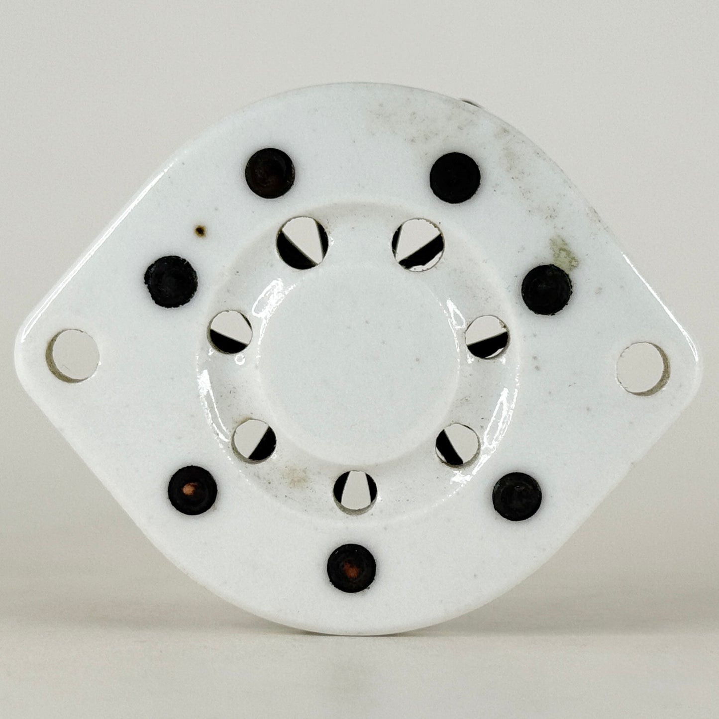 (1) Vintage NOS National Radio Products XC-7L Ceramic 7 Pin Tube Socket (a)