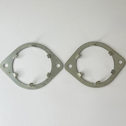 Pair National Radio Products CIR Socket 7S Prong Ceramic 7 Pin Tube Sockets (a)