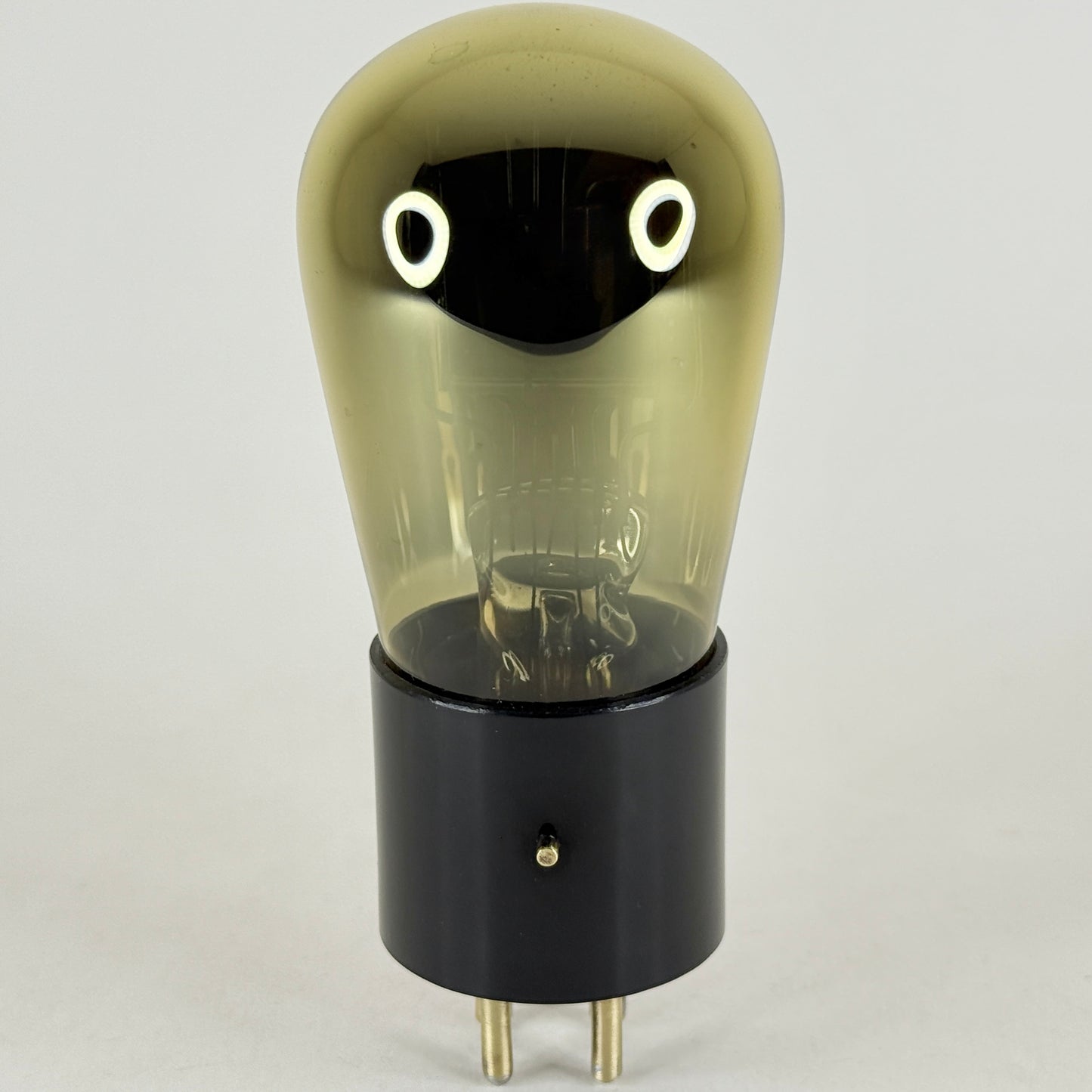 (1) Tested Ureco 112 Tube Goldentone Gold Glass Type 12 Radio Tube Vacuum Tube