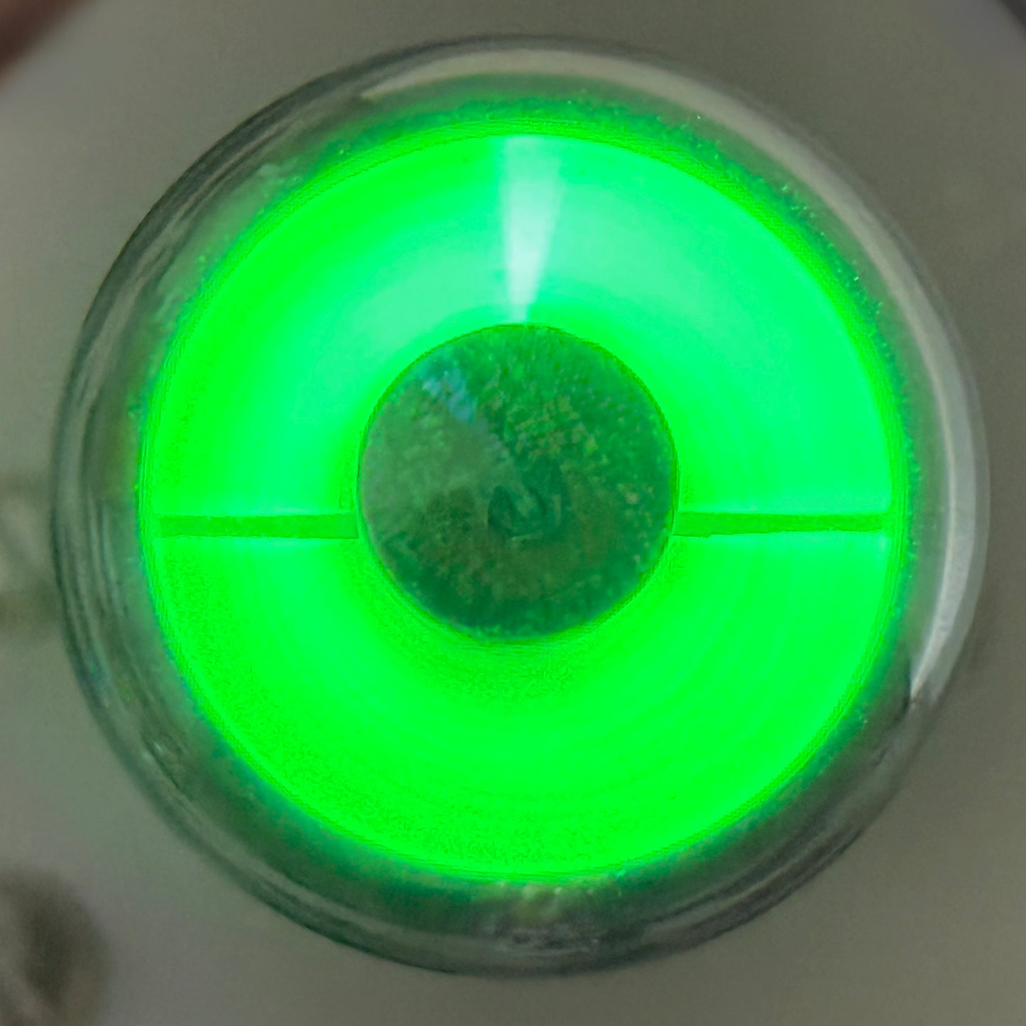 (1) Tested RCA 6AB5 6N5 Eye Tube with Box Bright Green Magic Eye Code 513