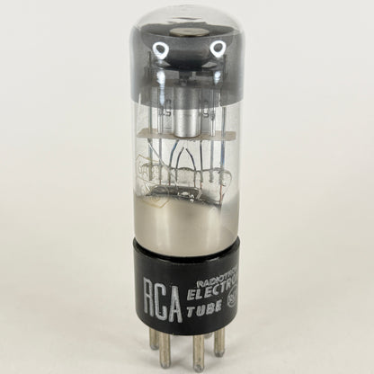 (1) Tested RCA 6AB5 6N5 Eye Tube with Box Bright Green Magic Eye Code 513