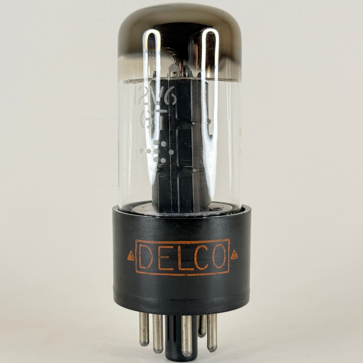 (1) Tested Delco 12V6GT Tube Date Code 5-39 GE EIA Code Beam Power Tube
