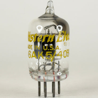 (1) Tested 1949 Western Electric 6AK5 403A Tube Code 939 Square Halo Getter