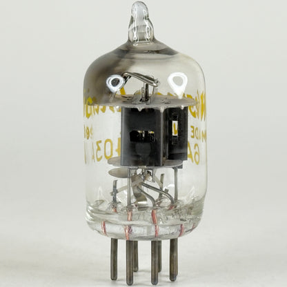(1) Tested 1949 Western Electric 6AK5 403A Tube Code 939 Square Halo Getter