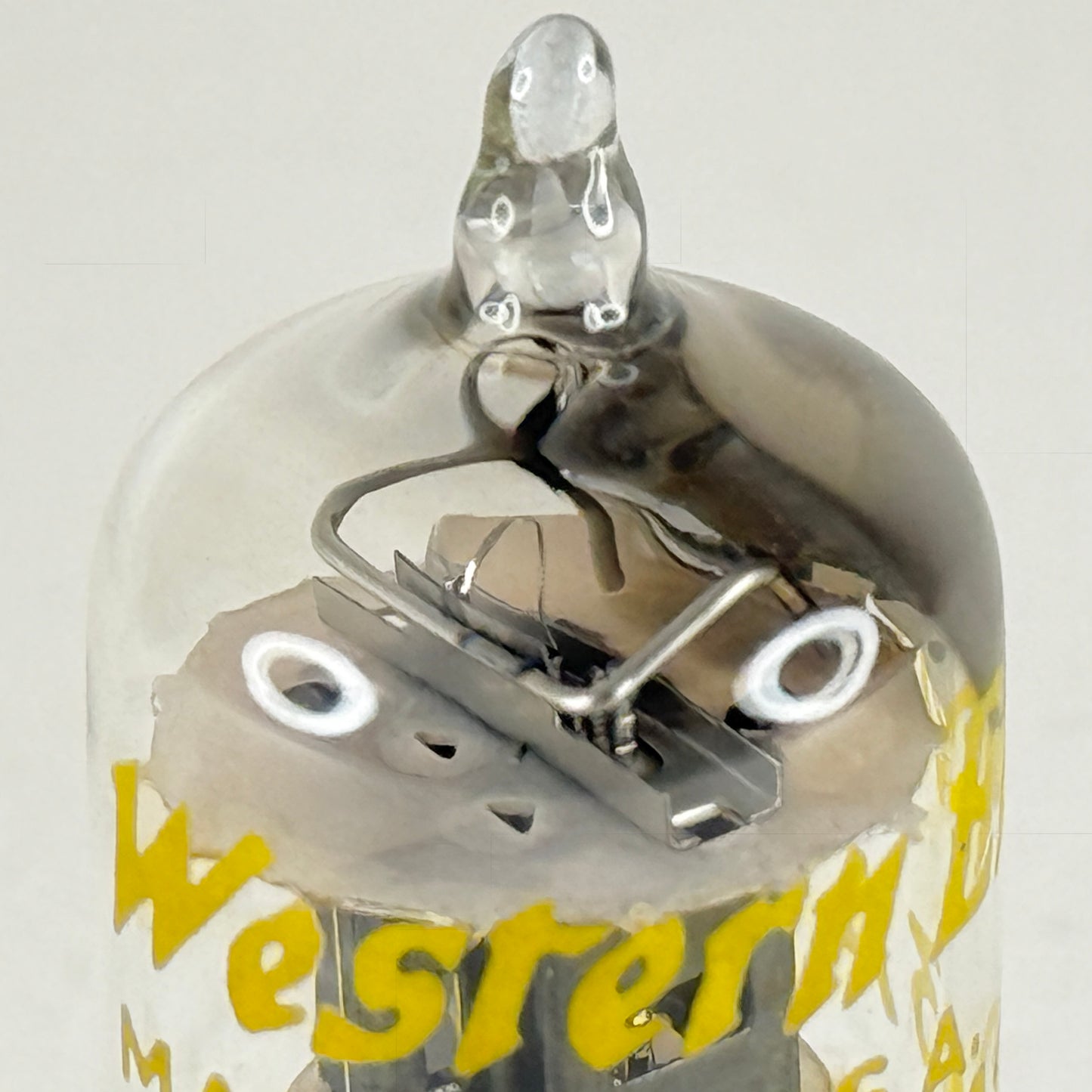 (1) Tested 1949 Western Electric 6AK5 403A Tube Code 939 Square Halo Getter