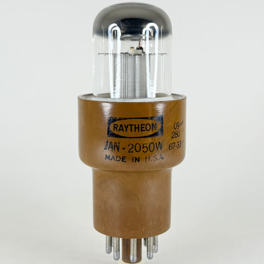(1) Tested Raytheon JAN 2050W Tube Code 67-33 Mil Spec 2050 W Thyratron Tube