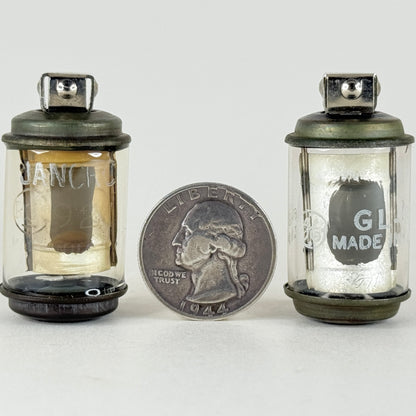(2) Untested RCA JAN CRC 921 Tube and GE GL-921 Tube Gas Phototubes Photo Tubes
