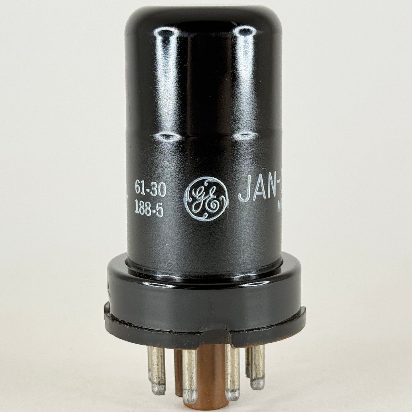 (1) Tested 1961 GE JAN CG 6AC7WA Tube with Box Code 61-30 Mil Spec 6AC7 Tube