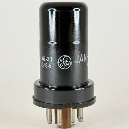 (1) Tested 1961 GE JAN CG 6AC7WA Tube with Box Code 61-30 Mil Spec 6AC7 Tube
