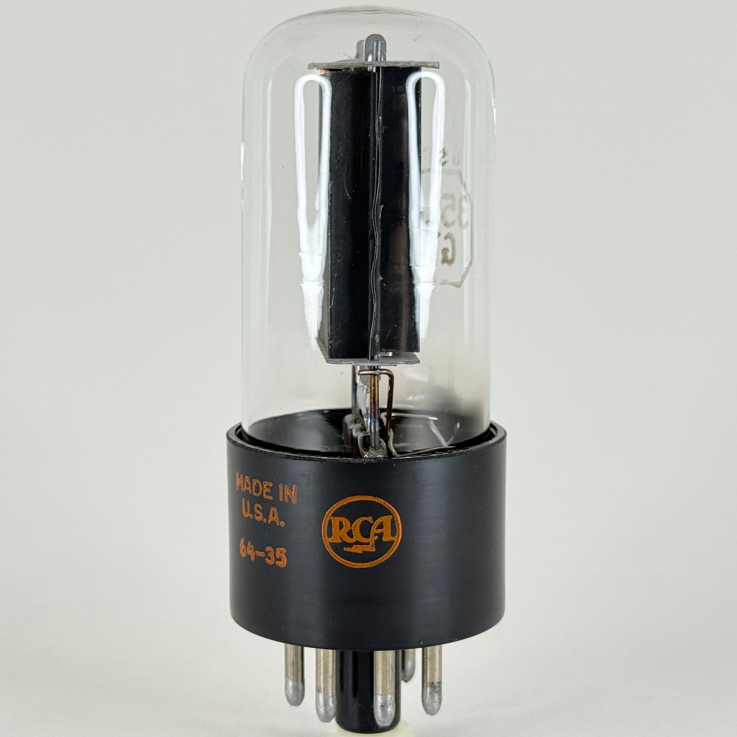 (1) Tested 1964 RCA JAN CRC 35L6GT Tube with Box Mil Spec Tube Date Code 64-35