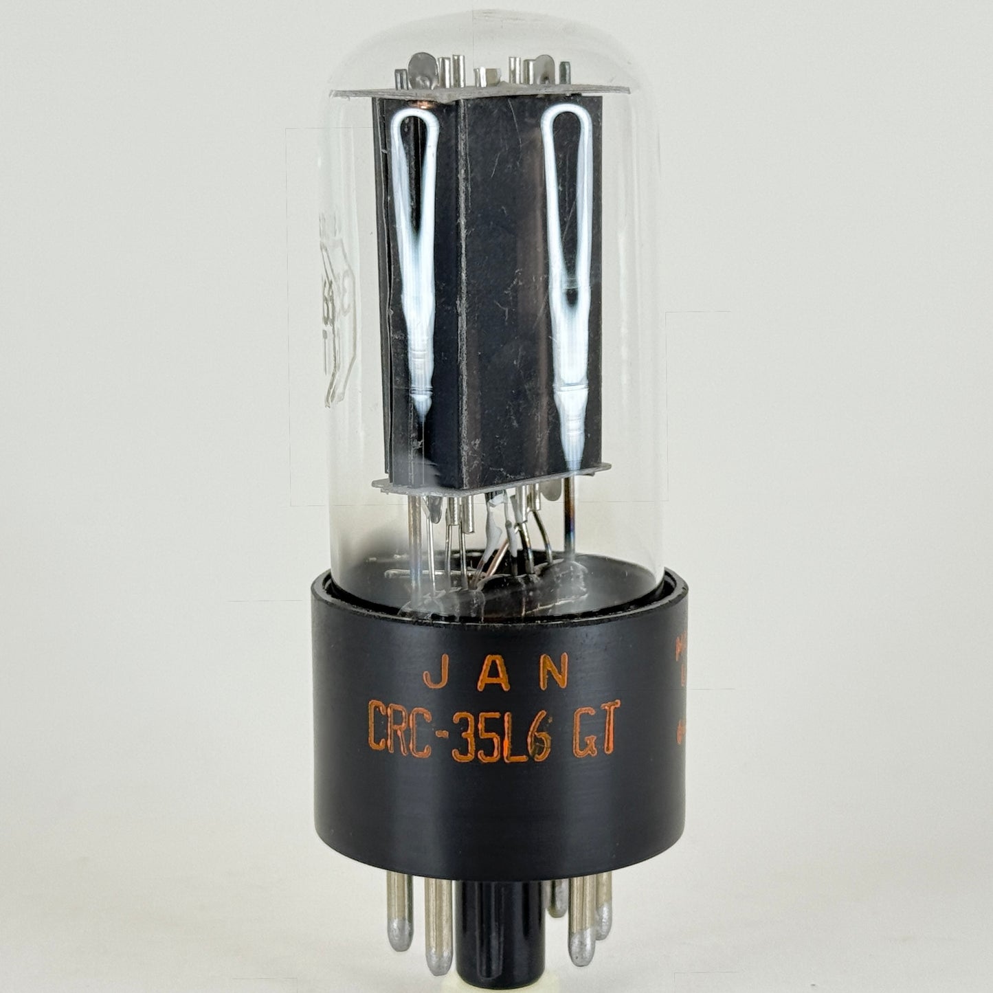 (1) Tested 1964 RCA JAN CRC 35L6GT Tube with Box Mil Spec Tube Date Code 64-35