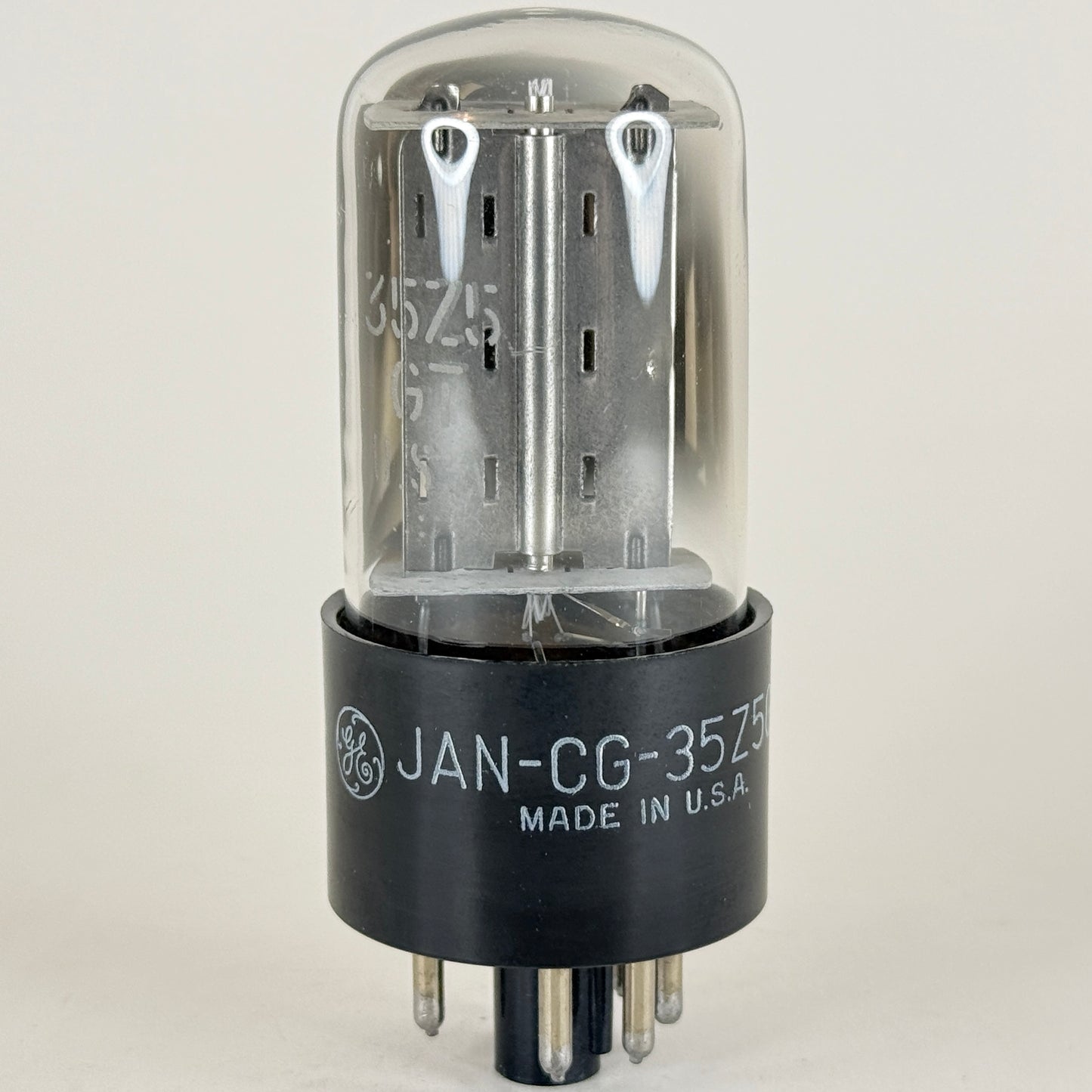 (1) Tested 1965 GE JAN CG 35Z5GT Tube with Box Date Code 65-17/66-04 (a)