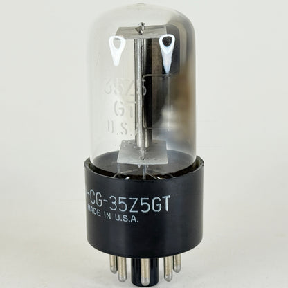 (1) Tested 1965 GE JAN CG 35Z5GT Tube and Box Mil Spec Code 65-17/66-04 (b)