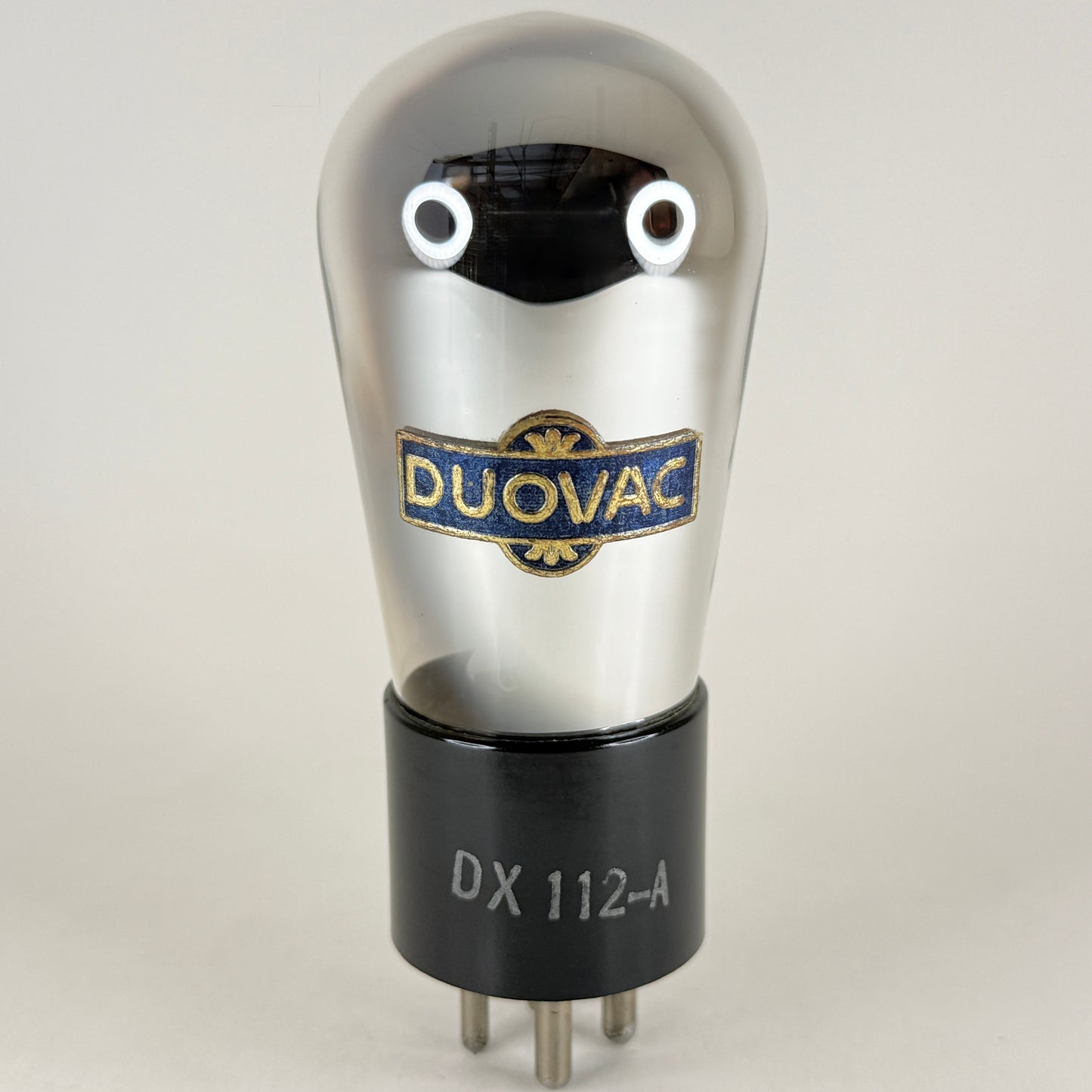 (1) Tested Strong Duovac DX 112A Tube Saturn Getter Type 12A Tube Globe Tube