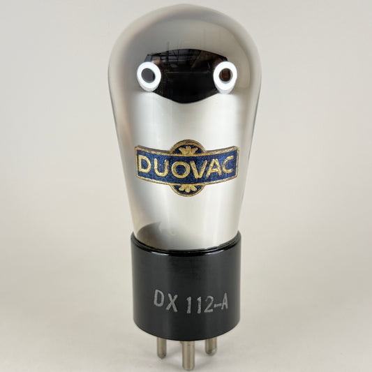 (1) Tested Strong Duovac DX 112A Tube Saturn Getter Type 12A Tube Globe Tube