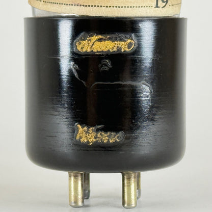 (1) Tested Stewart Warner UV 201A Tube Type 01A Tube Short Brass Pins Globe Tube
