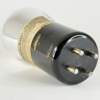 (1) Tested Stewart Warner UV 201A Tube Type 01A Tube Short Brass Pins Globe Tube
