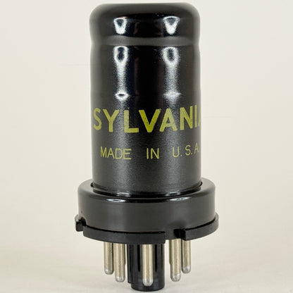 (1) Tested 1959 Sylvania 6AC7 Tube with Box Code FF Sharp Cut Off Pentode Tube