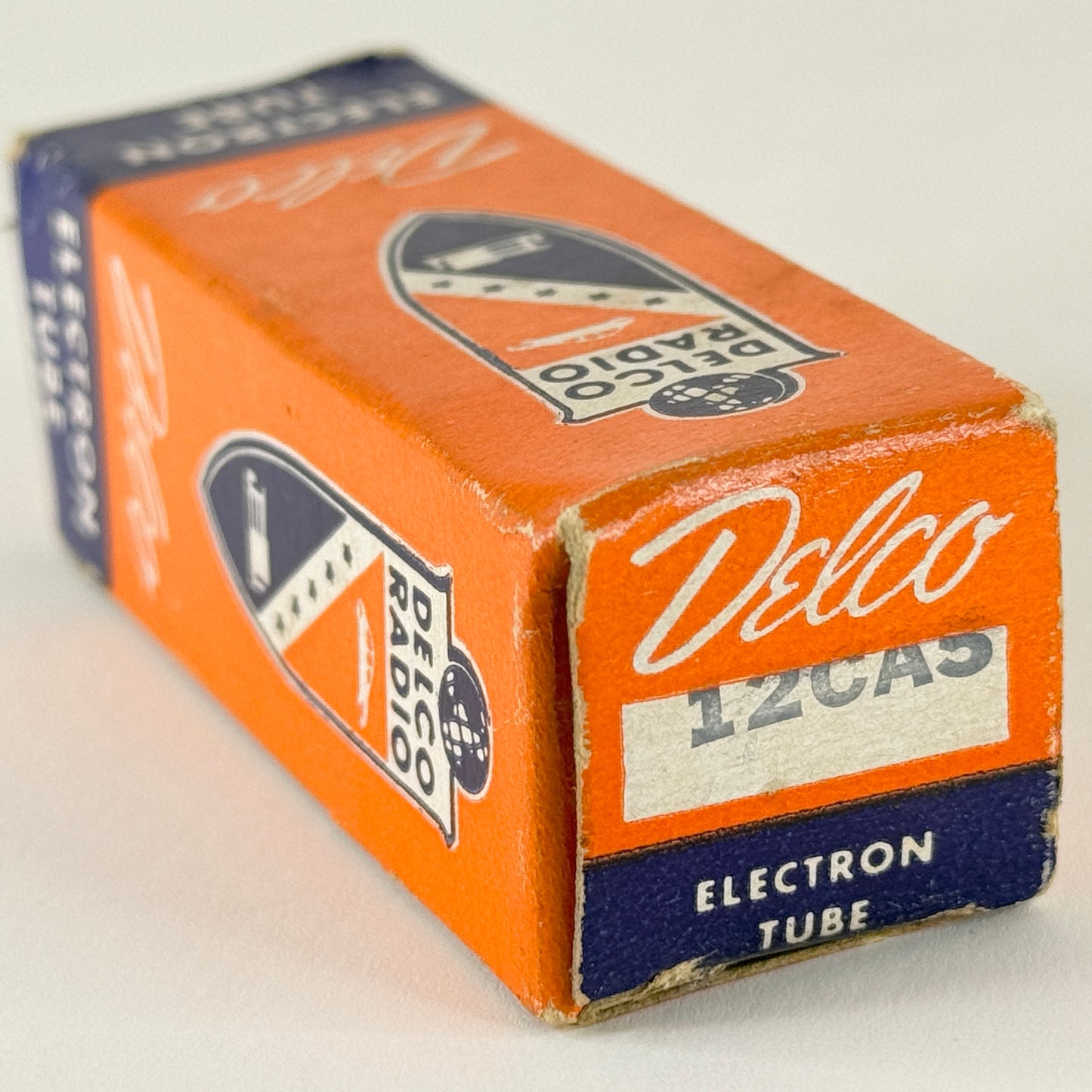 (1) Tested GM Delco 12CA5 Tube with Box Date Code ET 12CA5 Beam Power Tube