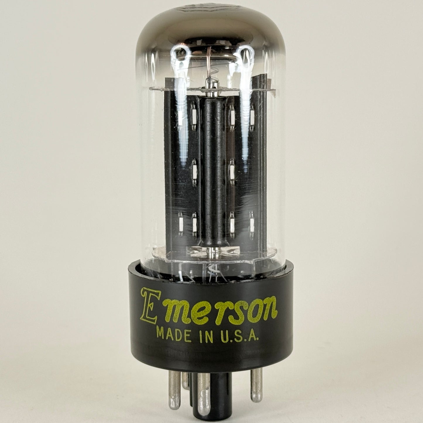 (1) Tested Emerson 12AX4GTA Tube with Box Date Code 639 Sylvania EIA Rectifier