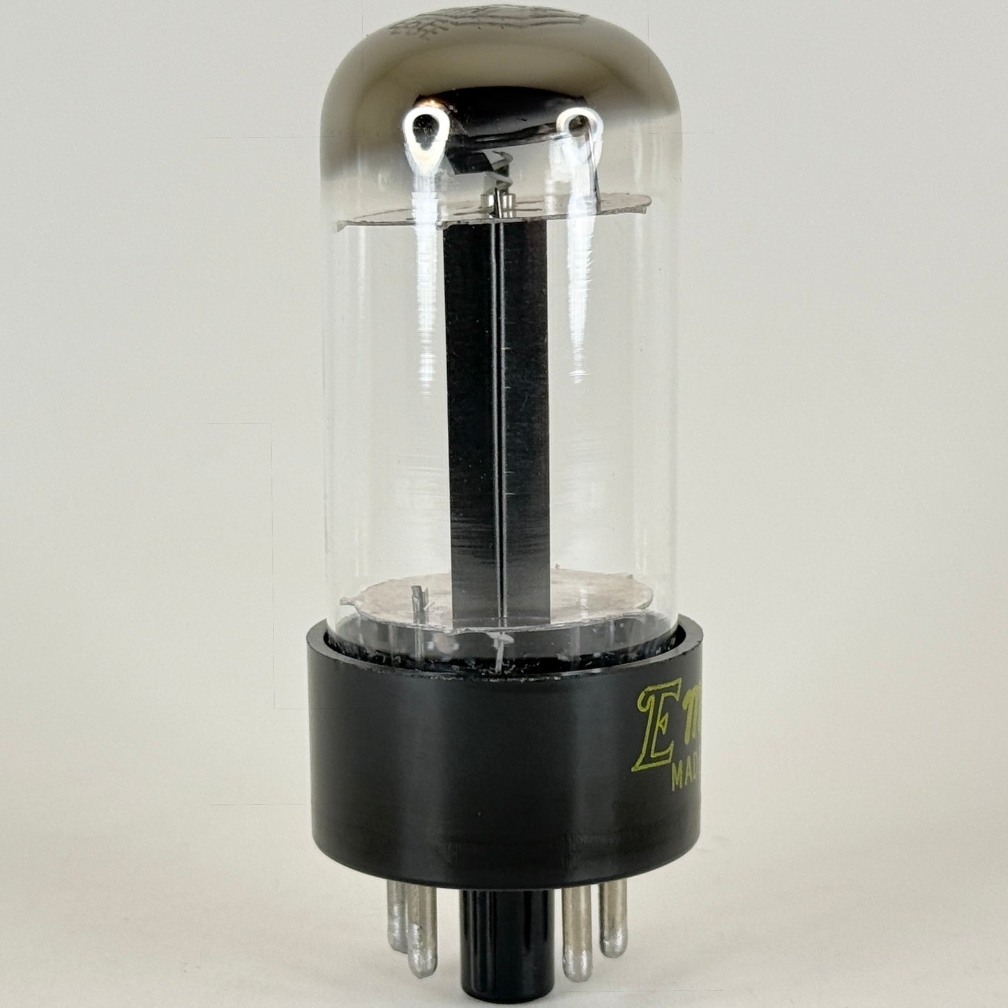(1) Tested Emerson 12AX4GTA Tube with Box Date Code 639 Sylvania EIA Rectifier