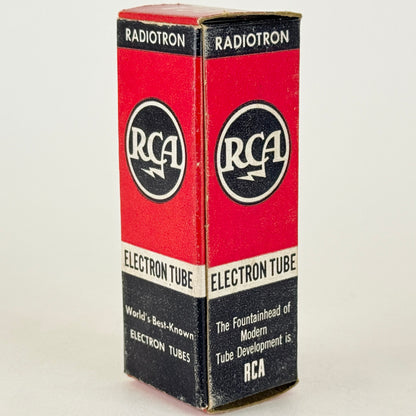 (1) Tested RCA 12AU6 Tube with Box Date Code 443 Sharp Cutoff Pentode Tube