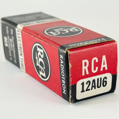 (1) Tested RCA 12AU6 Tube with Box Date Code 443 Sharp Cutoff Pentode Tube