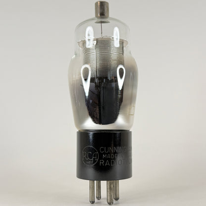 (1) Tested RCA Cunningham Type 34 Tube Date Code Z4 Engraved Base Foil D Getter