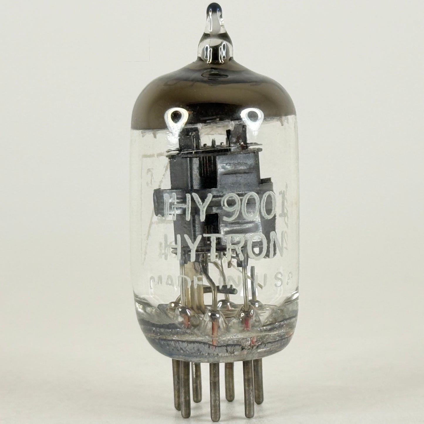 (1) Tested Very Strong Hytron JHY 9001 Tube Date Code 152 Mil Spec Pentode Tube