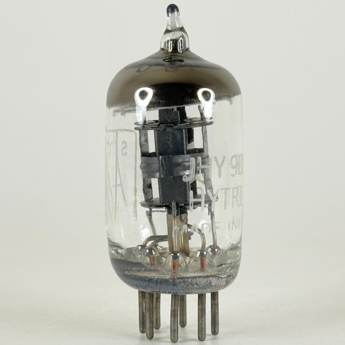 (1) Tested Very Strong Hytron JHY 9001 Tube Date Code 152 Mil Spec Pentode Tube