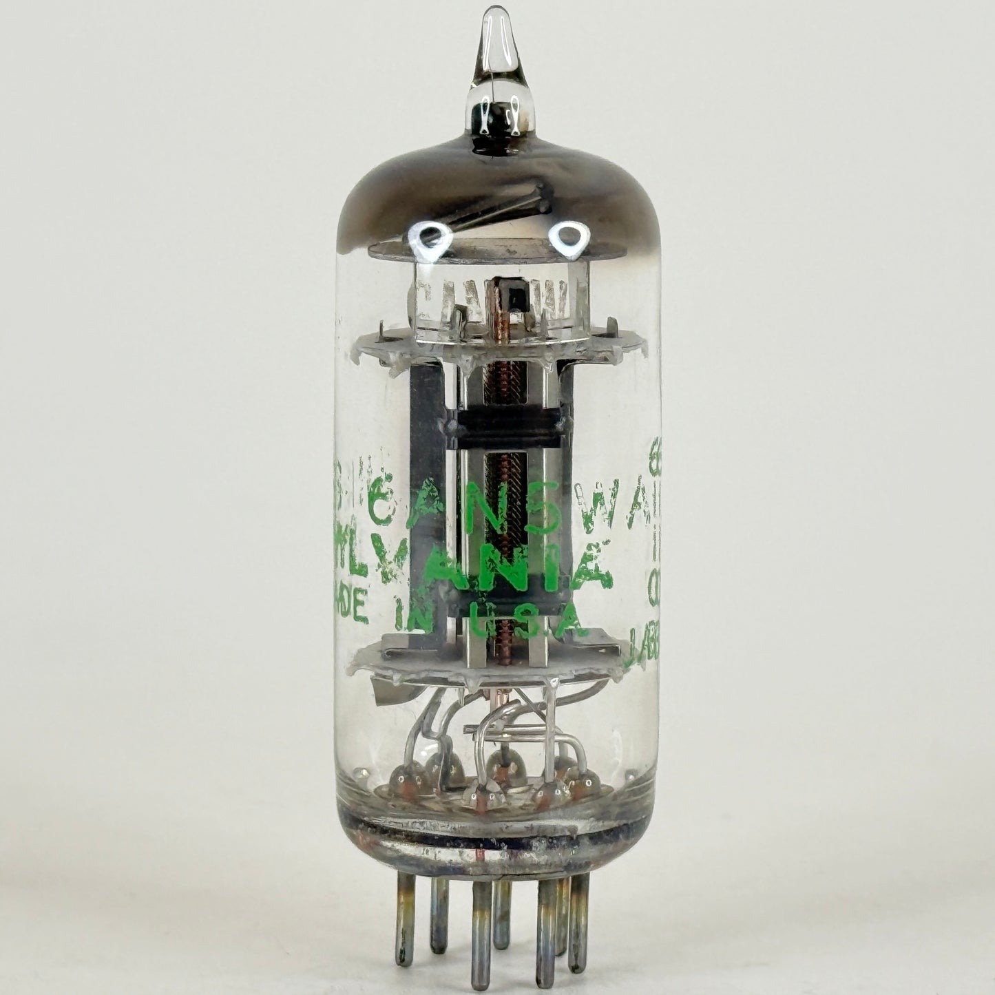 (1) Tested 1961 Sylvania JHS 6AN5WA Tube and Box Code 6110 Mil Spec 6AN5 WA Tube