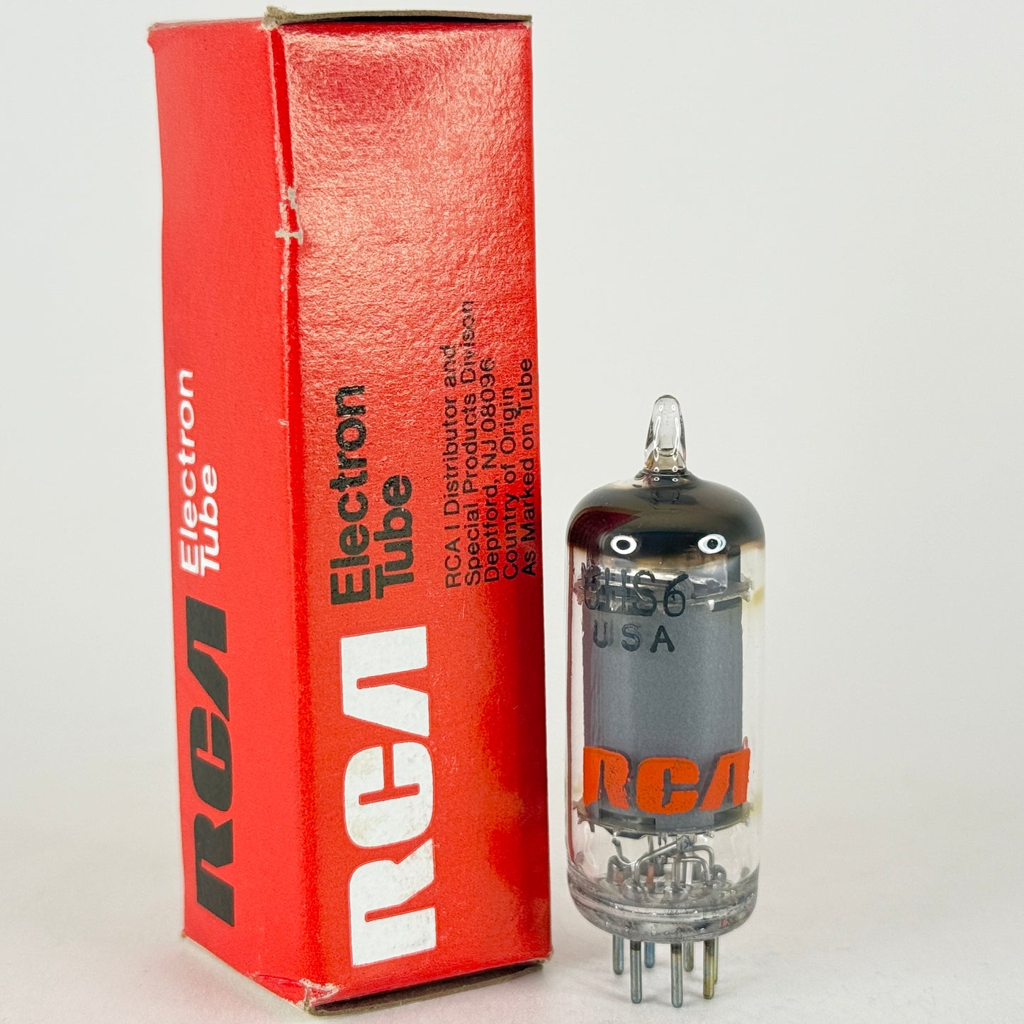 (1) Tested RCA 6HS6 Tube and Box Date Code NR Sharp Cutoff Twin Pentode Tube