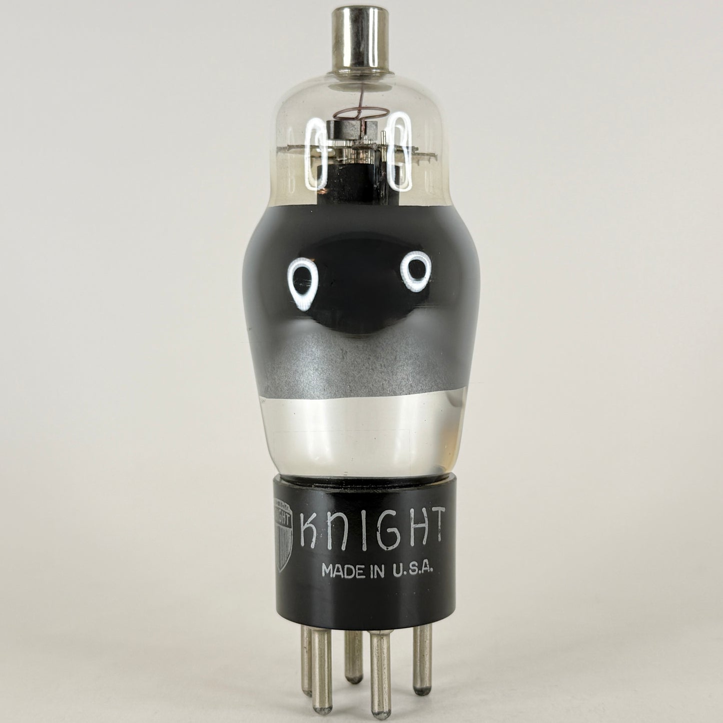 (1) Tested Knight Type 38 Tube Date Code R6 Audio Output Pentode Tube