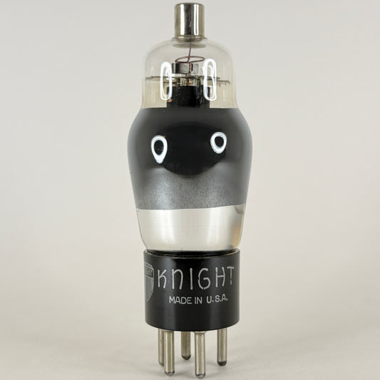 (1) Tested Knight Type 38 Tube Date Code R6 Audio Output Pentode Tube