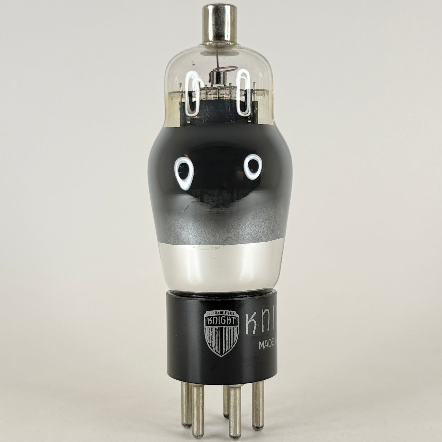 (1) Tested Knight Type 38 Tube Date Code R6 Audio Output Pentode Tube
