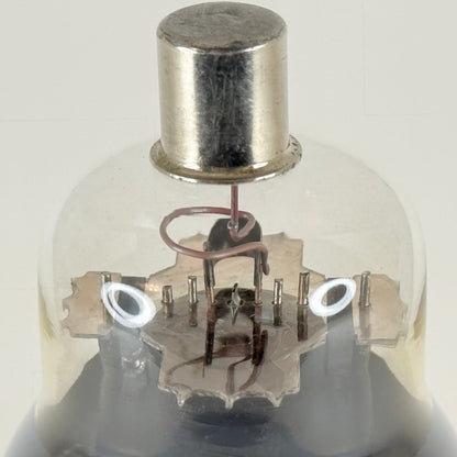 (1) Tested Knight Type 38 Tube Date Code R6 Audio Output Pentode Tube