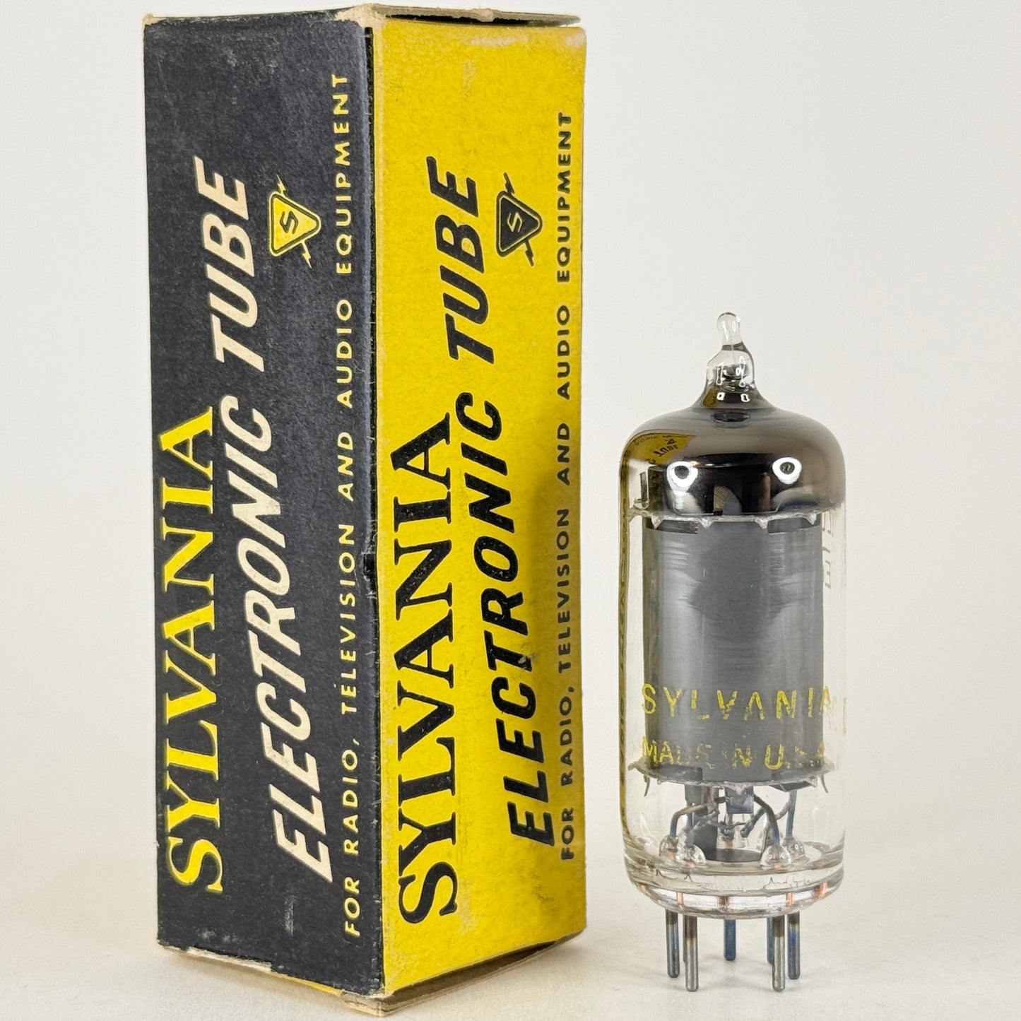 (1) Tested Sylvania 12BA6 Tube with Box Date Code DA Remote Cutoff Pentode Tube