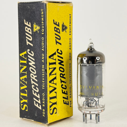 (1) Tested Sylvania 12BA6 Tube with Box Date Code DA Remote Cutoff Pentode Tube