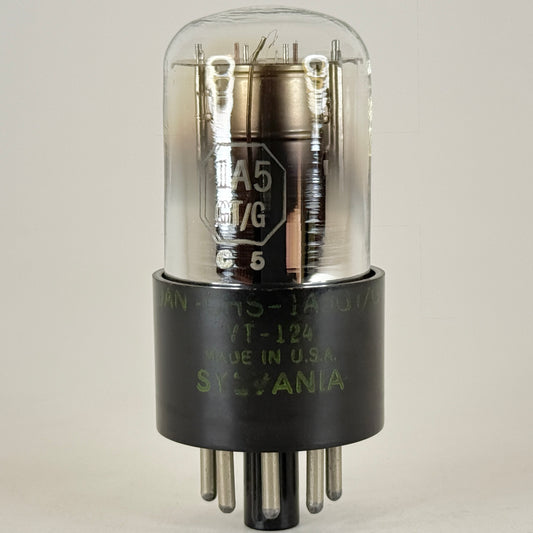 (1) Tested Sylvania JAN CHS 1A5GT/G Tube VT-124 1A5 GT G Mil Spec Pentode Tube