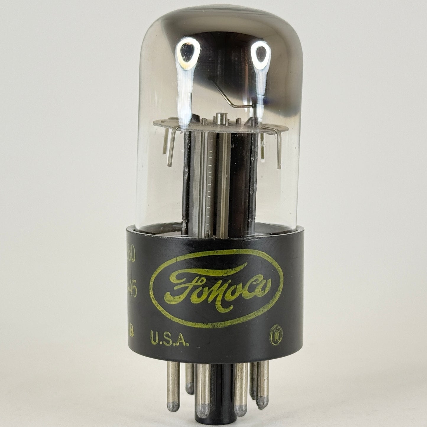(1) Tested FoMoCo 6X5GT Tube Code 2-45 Vintage Ford Motor Company Rectifier Tube