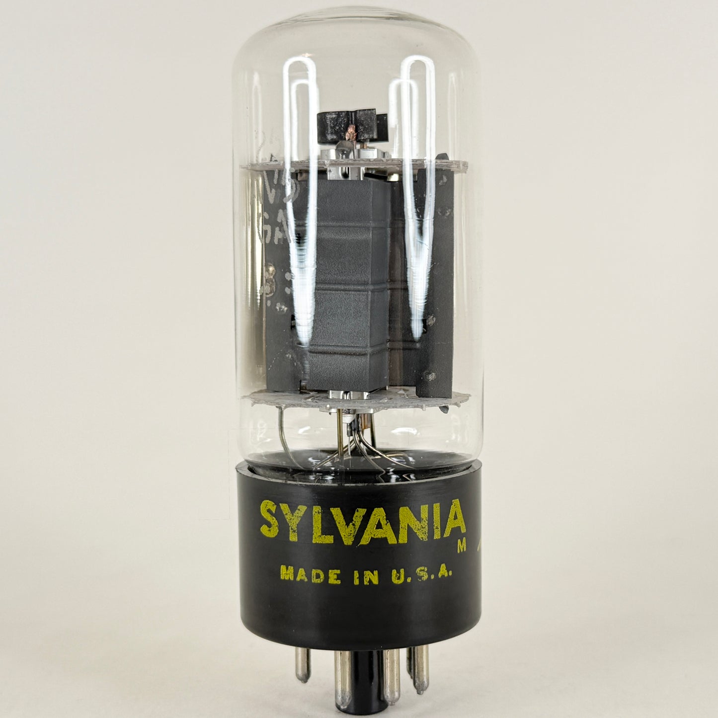 (1) Tested Very Strong Sylvania 25AV5GA Tube Date Code M 25AV5 GA Pentode Tube