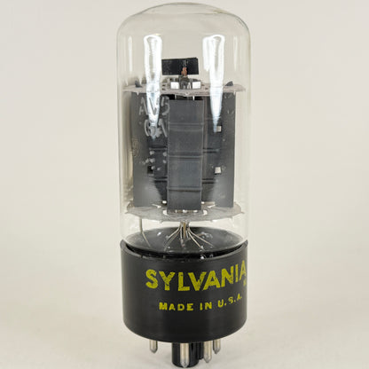 (1) Tested Very Strong Sylvania 25AV5GA Tube Date Code M 25AV5 GA Pentode Tube