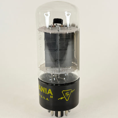 (1) Tested Very Strong Sylvania 25AV5GA Tube Date Code M 25AV5 GA Pentode Tube