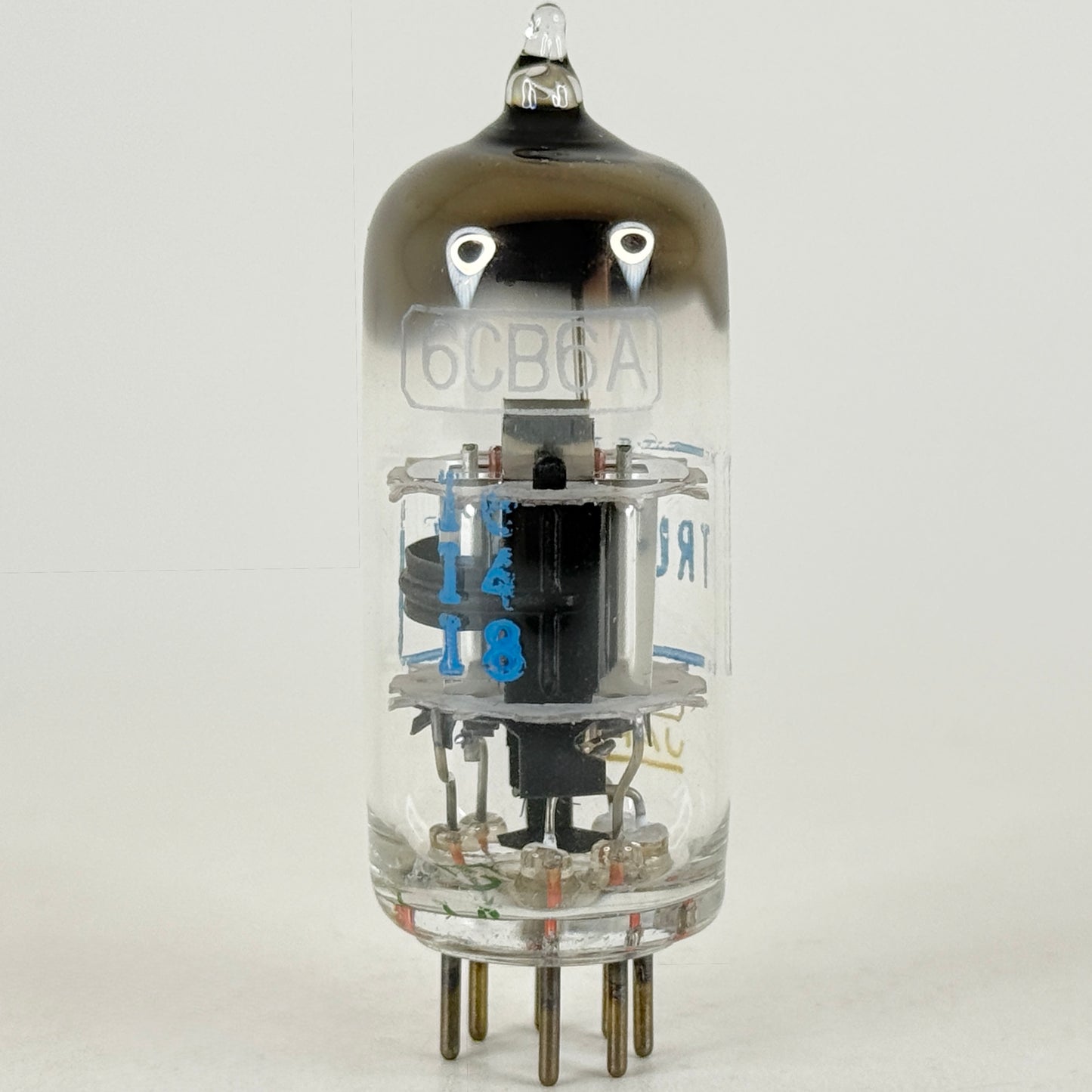 (1) Tested Truetone 6CB6 Tube with Box Blue Letters Japan Code 648 Pentode Tube