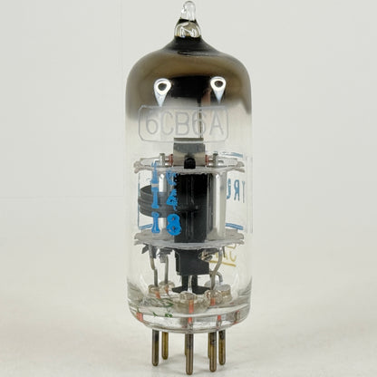 (1) Tested Truetone 6CB6 Tube with Box Blue Letters Japan Code 648 Pentode Tube