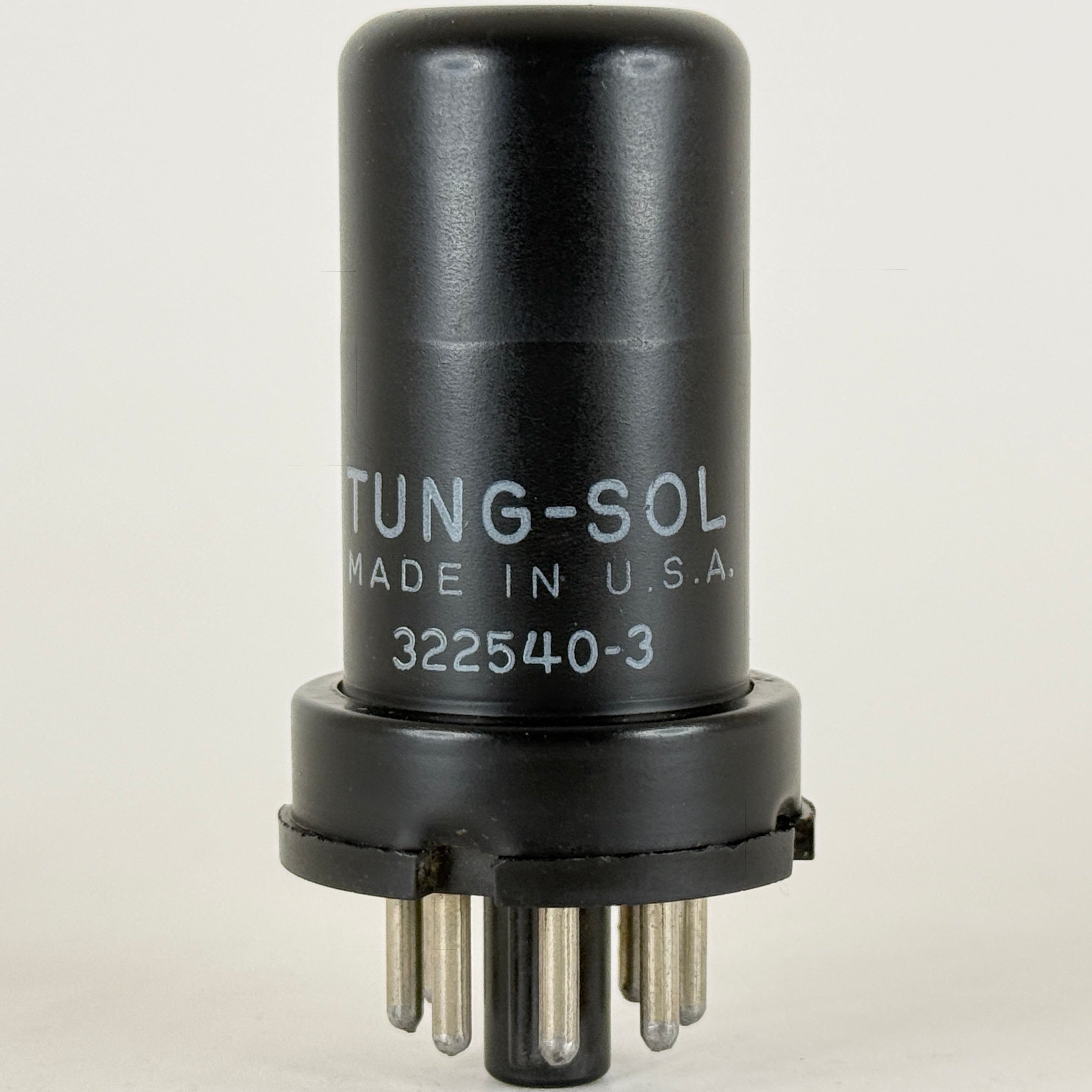 (1) Tested Tung Sol 6AC7 Tube Date Code 540-3 Sharp Cutoff Metal Pento ...